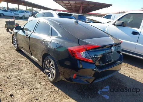 2017 Honda Civic Ex из США, поврежденный, VIN 2HGFC2F70HH504428